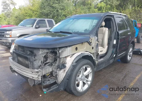 2013 Ford Explorer Limited z USA, uszkodzony, nr VIN 1FM5K8F84DGA59783